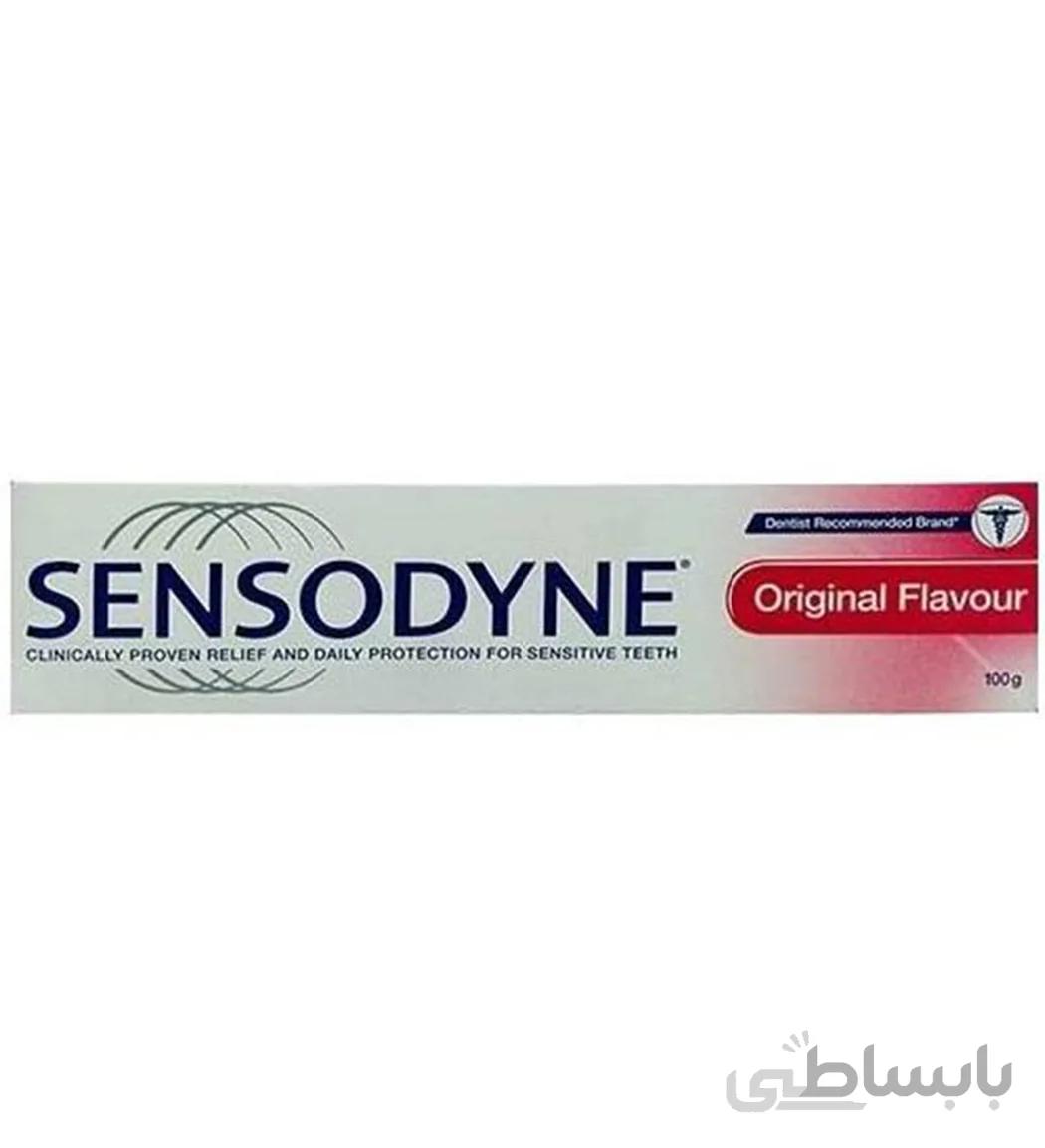 خمیر دندان سنسوداین فلیور قرمز ۱۰۰ گرم ا سنسوداین