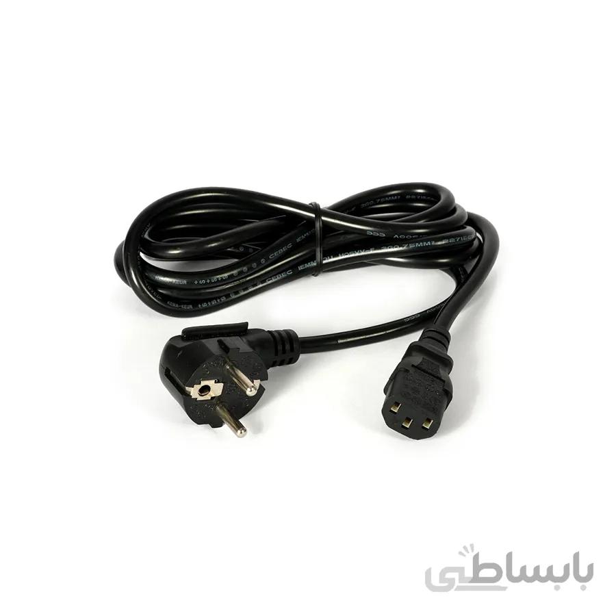 کابل برق لپ تاپ ۱.۵ متری