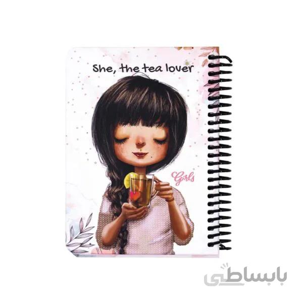 دفتر یادداشت دات نوت طرح دختران Girls سایز A6 کد 05