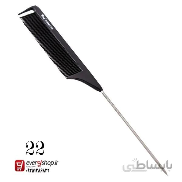 شانه دم باریک فلزی ویان مدل c22