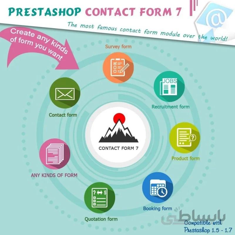 Contact Form 7 Module 2.0.3 - ماژول فرم ساز حرفه ای پرستاشاپ