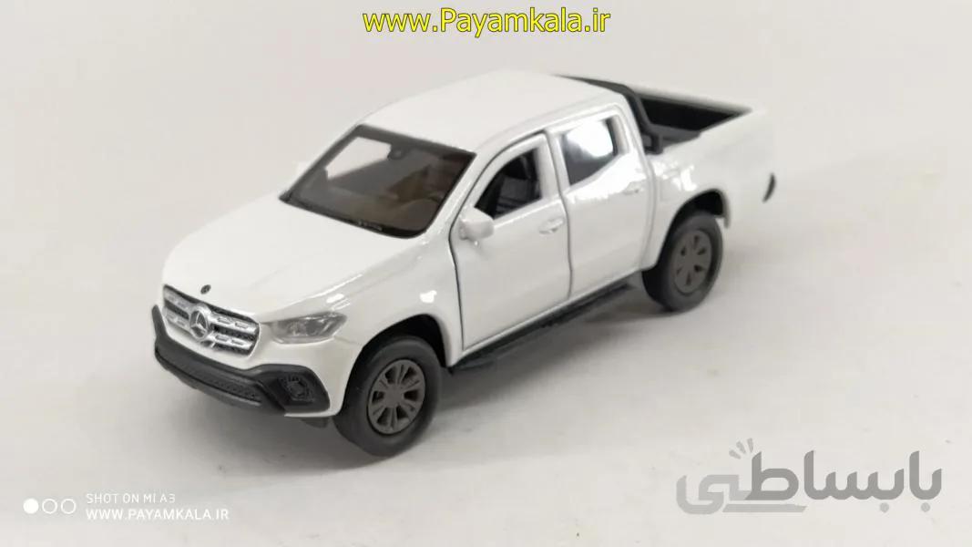 ماشین فلزی مرسدس بنز وانت (MERCEDES BENZ X CLASS BY WELLY) سفید
