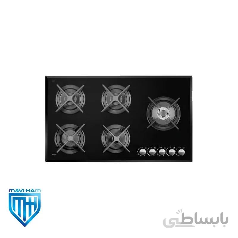 اجاق گاز صفحه ای شیشه ای 511GW کن ا 511GW