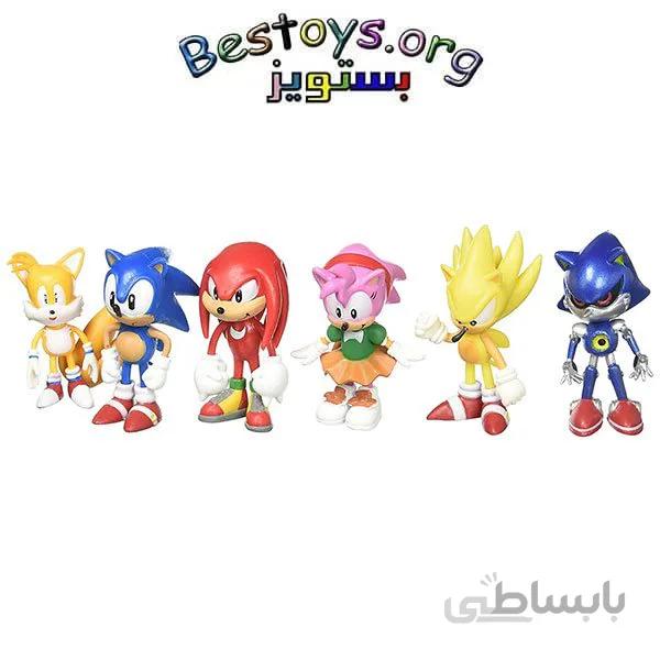 فیگور مدل Sonic بسته شش عددی