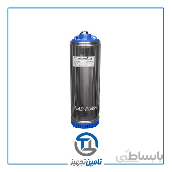 کف کش شناور 92 متری تک فاز 2 اینچ قطر 137 راد پمپ مدل 10SS08-137