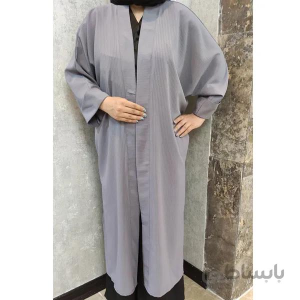 مانتو جلو باز رابی بلند ساده