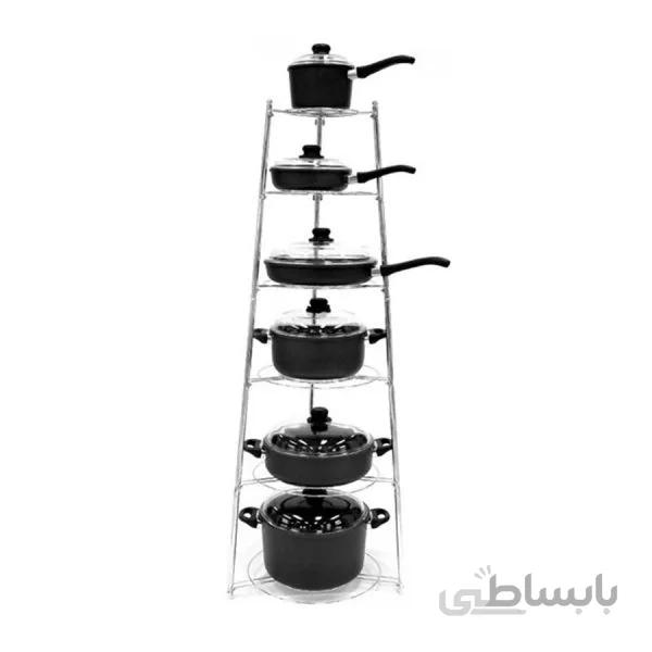 پایه قابلمه استیل عرشیا مدل CR110-1477