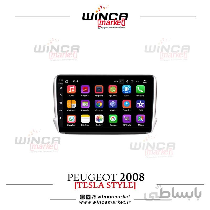 مانیتور پژو 2008 فابریک اندروید سری M150-M100