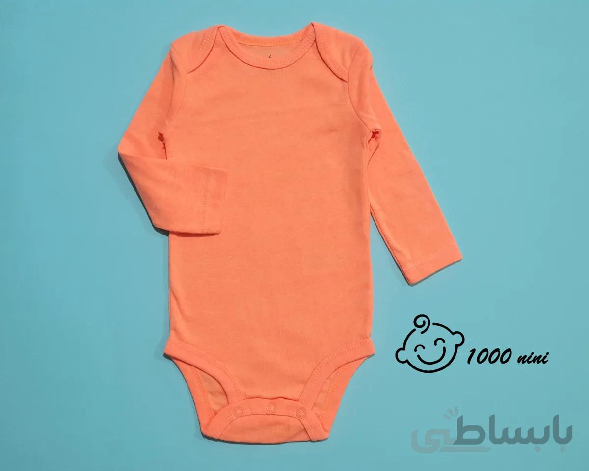 بادی آستین بلند نارنجی کارترز