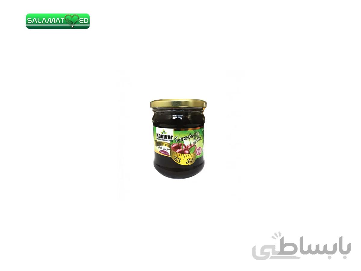 مربای آلبالو بدون شکر و رژیمی