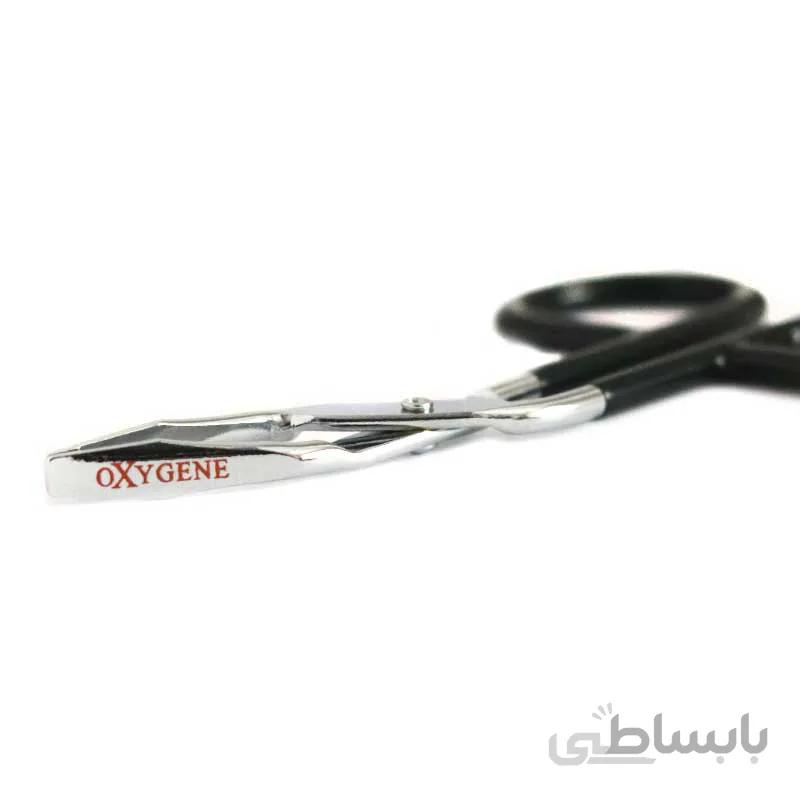 موچین قیچی دسته پلاستیکی اکسیژن کد 205
