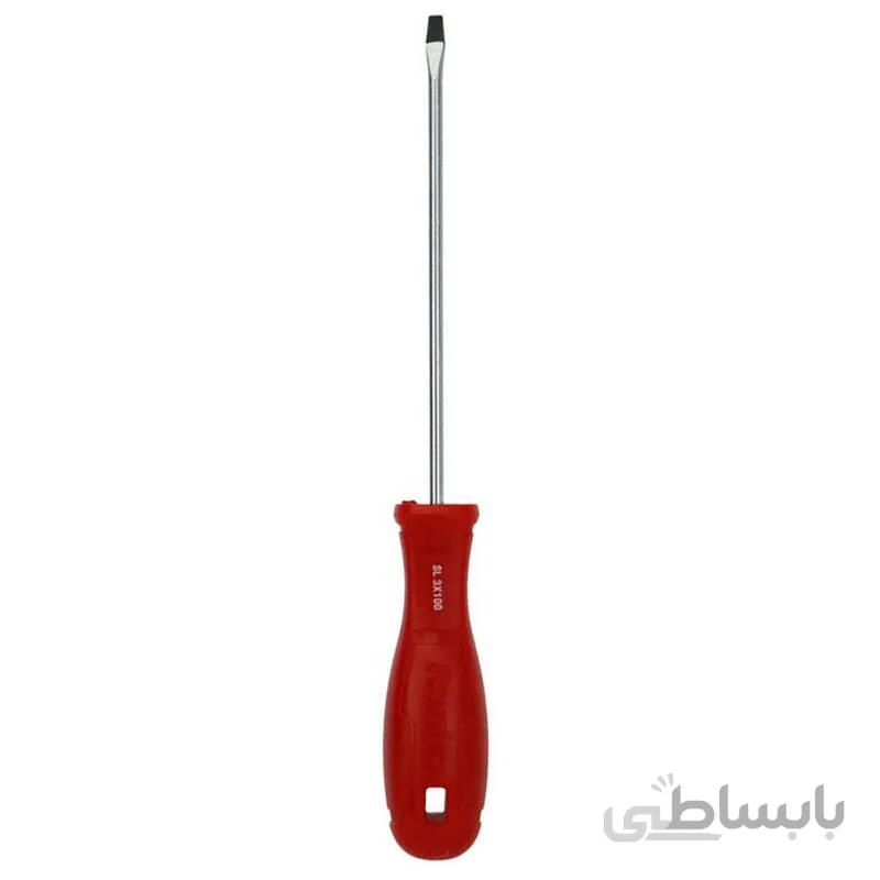 پیچ گوشتی دوسو دسته TPR سایز 3x100 میلی متر رونیکس مدل Ronix RH-2737