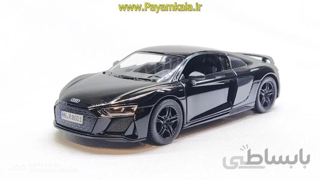 ماشین فلزی آئودی (AUDI R8 COUPE KINSMART) مشکی