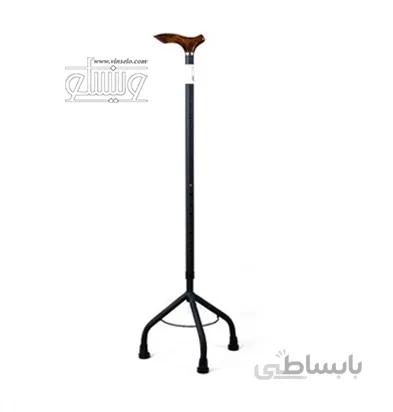 عصا سه پایه اوتسی فلزی دسته چوبی T33 ا Otessy T33 Cane