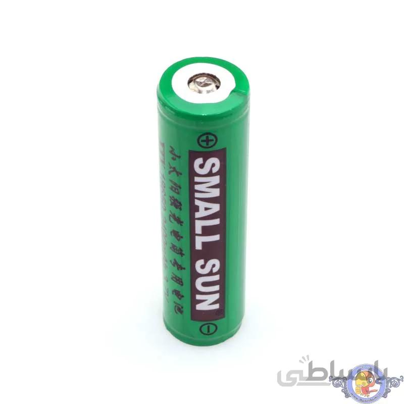 باتری 18650 لیتیوم یون 2400 میلی آمپر ا Small Sun Battery 18650