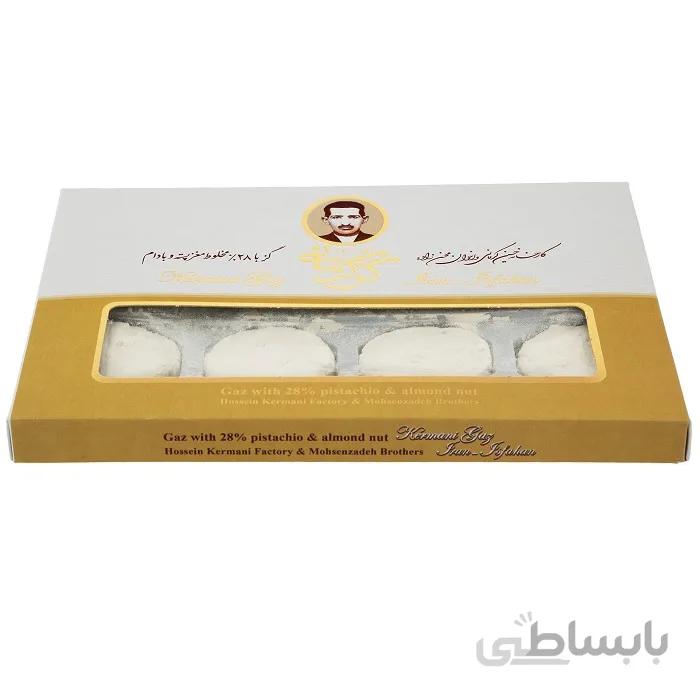 گز کرمانی 28% مخلوط (پسته و بادام) آردی – 250 گرم