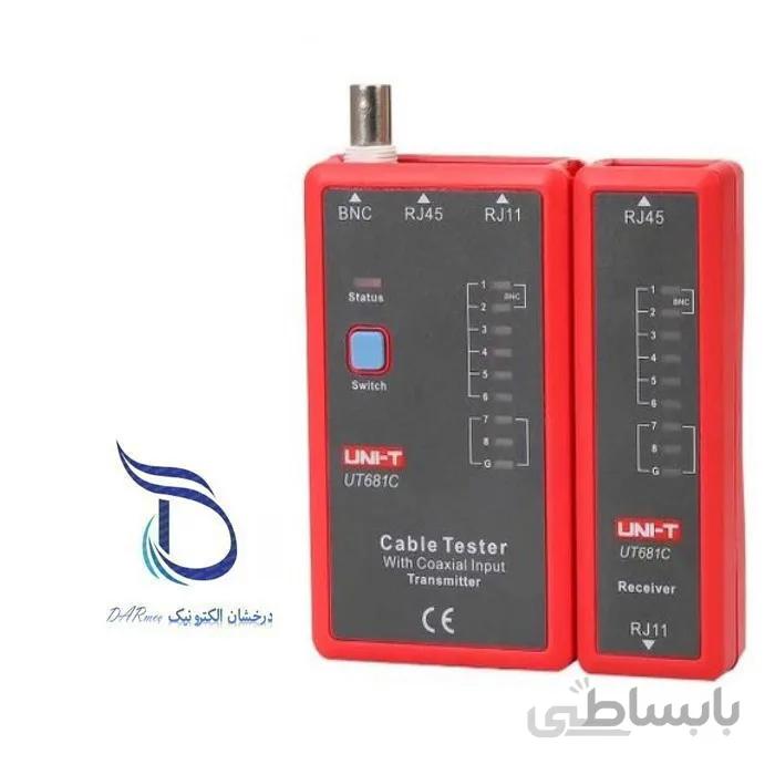 تستر کابل شبکه یونیتی مدل UT681C ا Cable Tester UT681C UNI-T