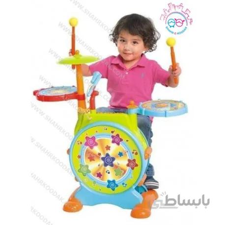 جاز و درام هولي تويز 666 - Huile Toys Melodious Jazz Drum
