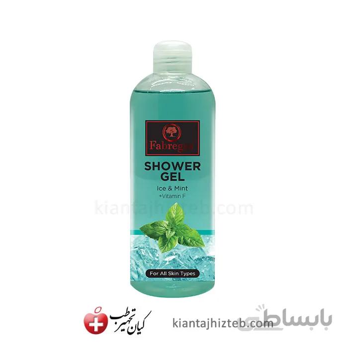 ژل شست و شوی بدن ویتامینه ضد تعریق نعناع فابریگاس حجم 400 میل