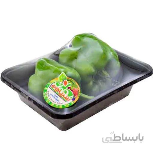 فلفل دلمه سبز درجه یک - 300 تا 500 گرم