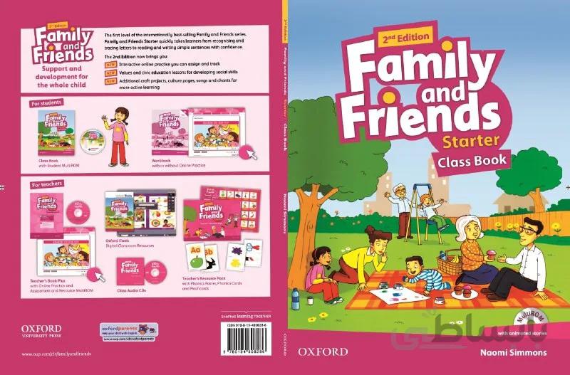 family and friends starter class st book 2nd edition وزیری+qr