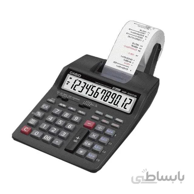 ماشین حساب HR-100TM کاسیو ا Casio HR-100TM-BK Calculator