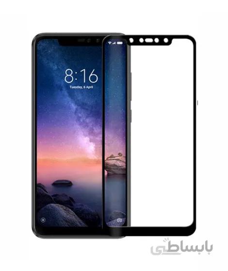 محافظ فول چسب صفحه نمایشگر شیائومی مدل Redmi Note 6