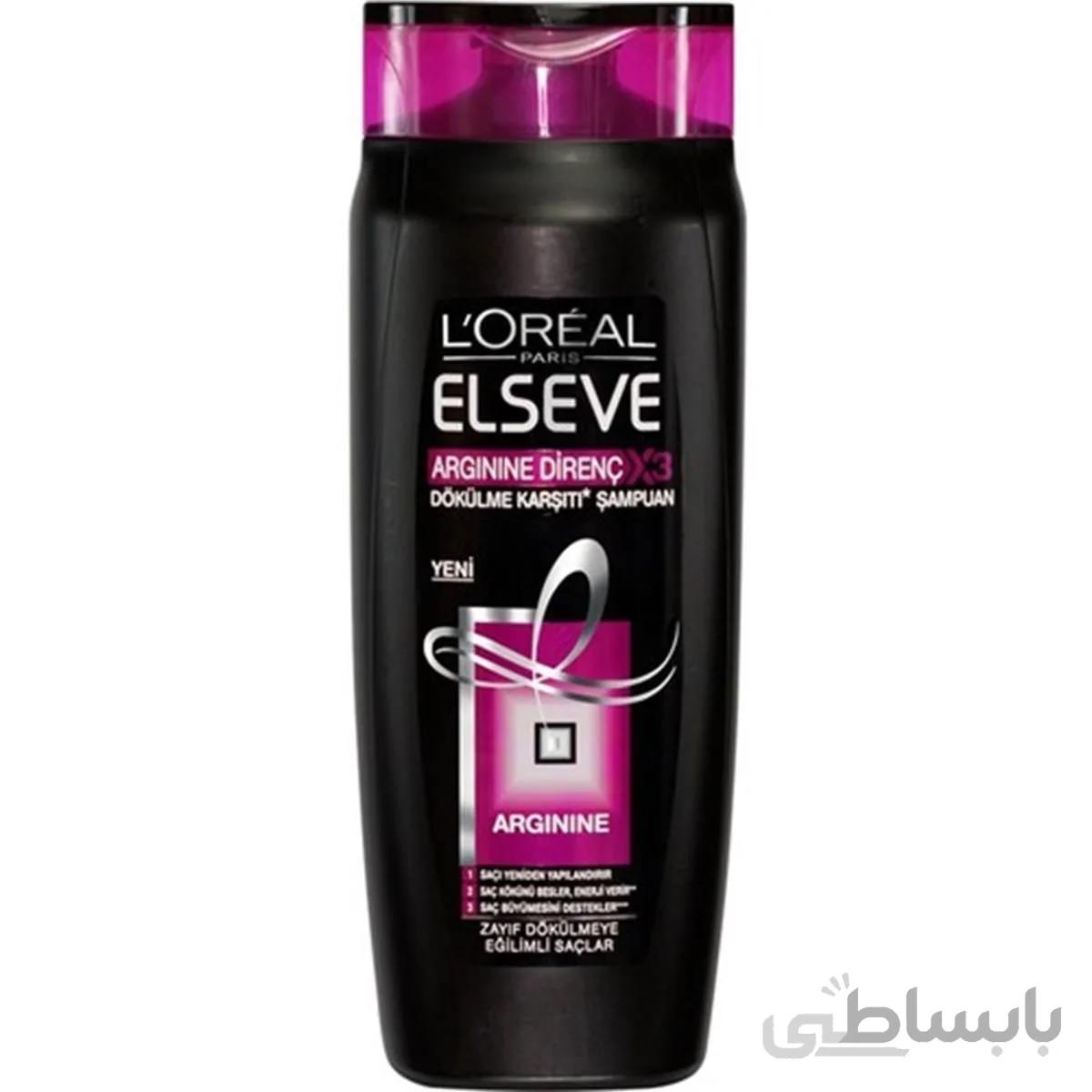 شامپو ضد ریزش مو لورال مدل Arginine Resist X3 حجم 400 میلی لیتر ا LOreal Elseve Arginine Resist X3 Shampoo 400ml