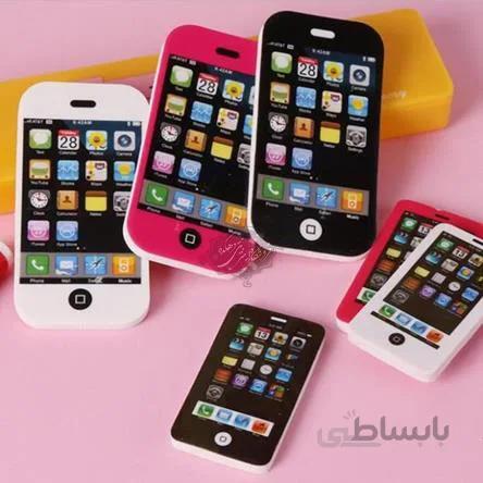 پاک کن کوچک طرح آیفون