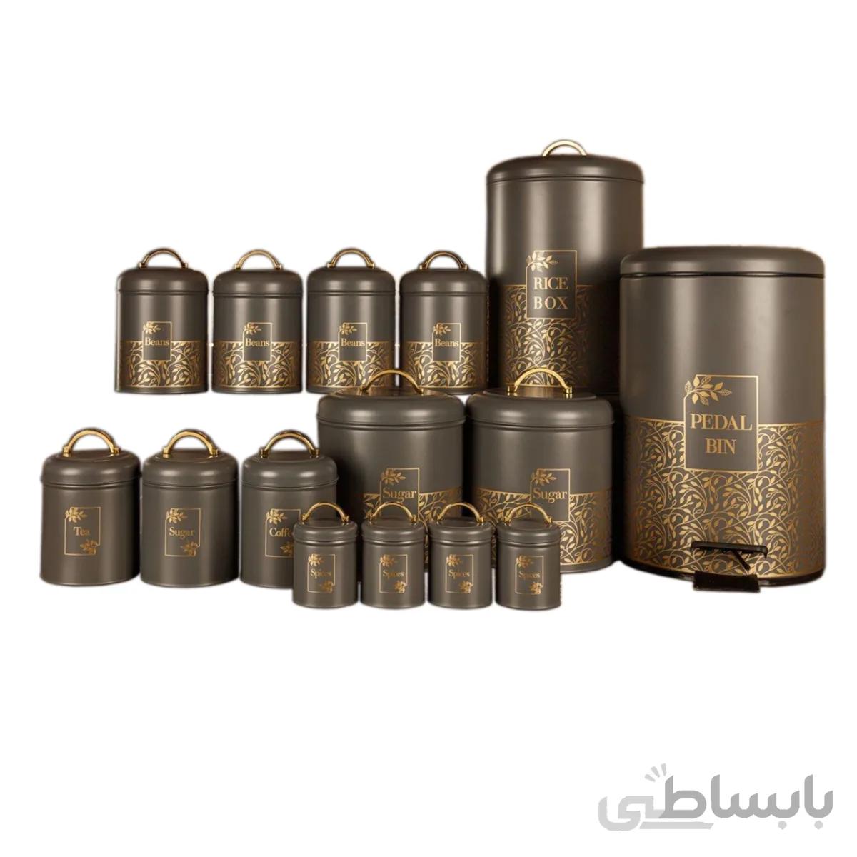 سرویس اشپزخانه 15 پارچه بی.وی.کی مدل Bonsay