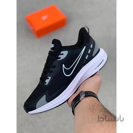 کتونی پیاده روی نایک زوم ایکس مردانه مشکی/سفید nike zoom x runing shoes