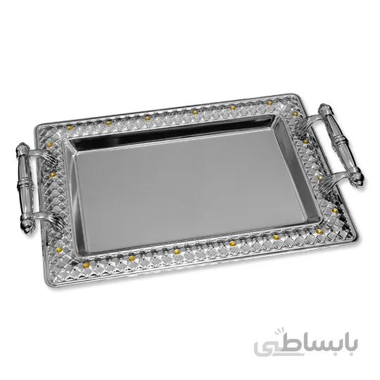 سینی کروم سنسی مدل LM15 (ست بزرگ و متوسط )
