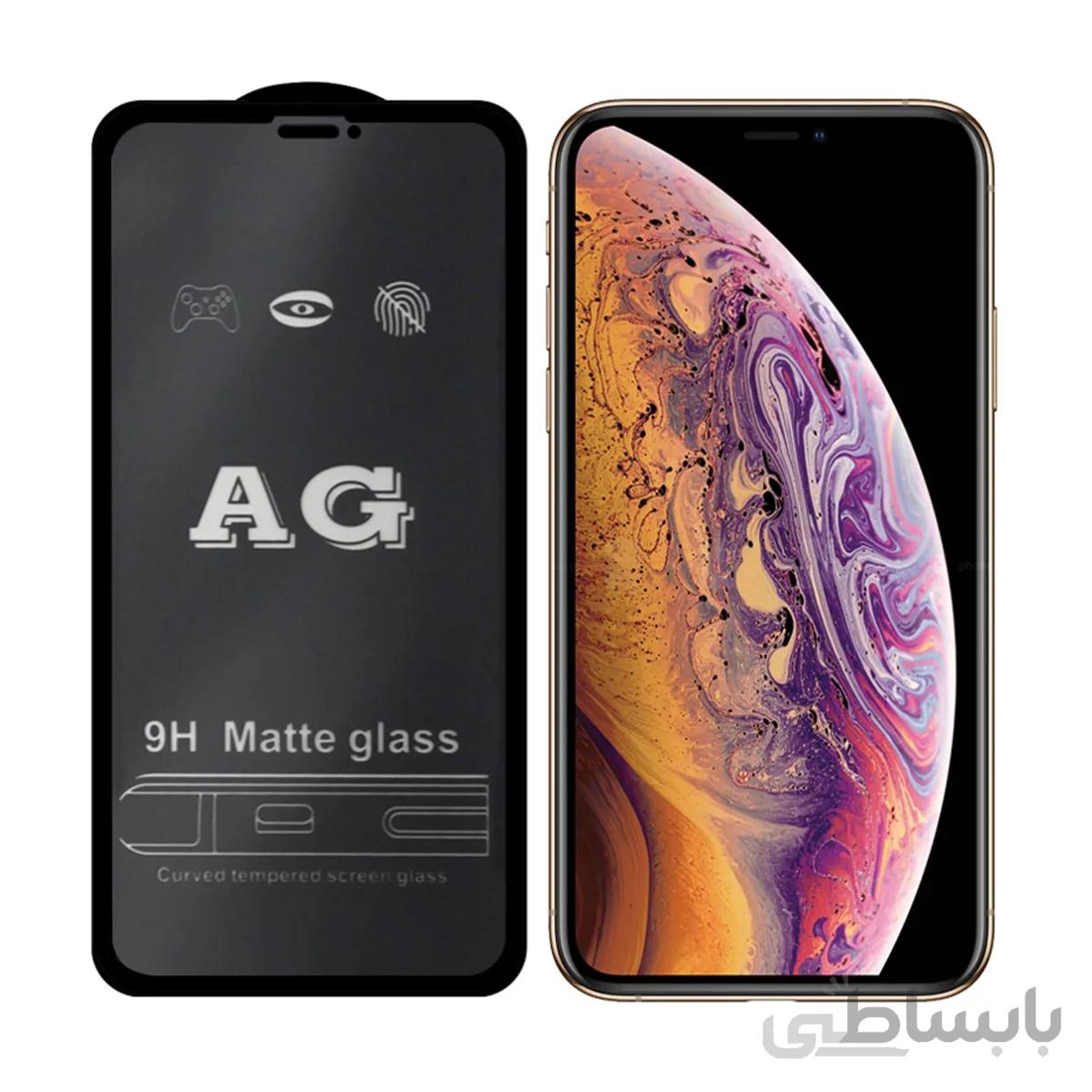 محافظ صفحه گلس مات مناسب iphone 11/XR