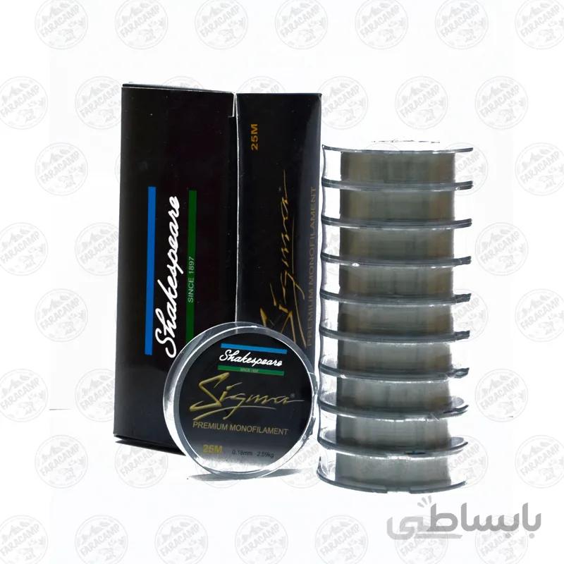 نخ ماهیگیری سیگما 25 متر سایز 0 18 متصل