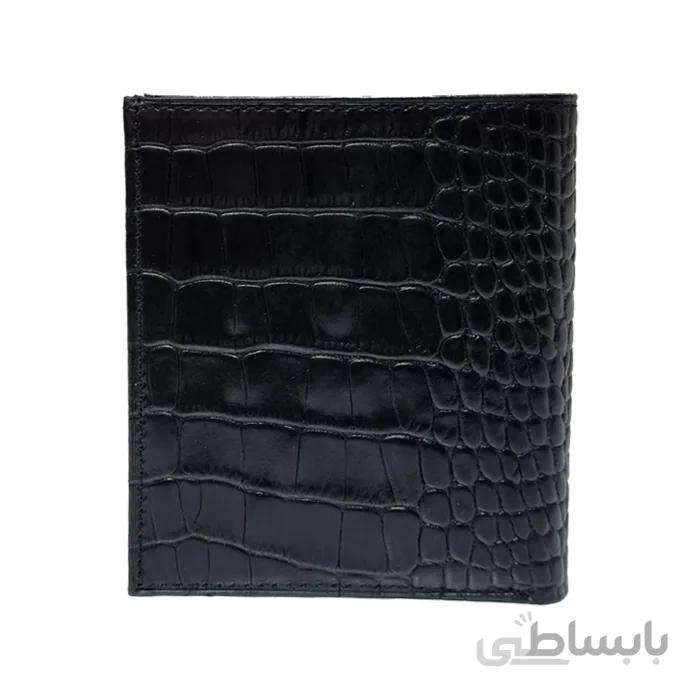 کیف پول جیبی طرح کورکو مردانه چرم طبیعی