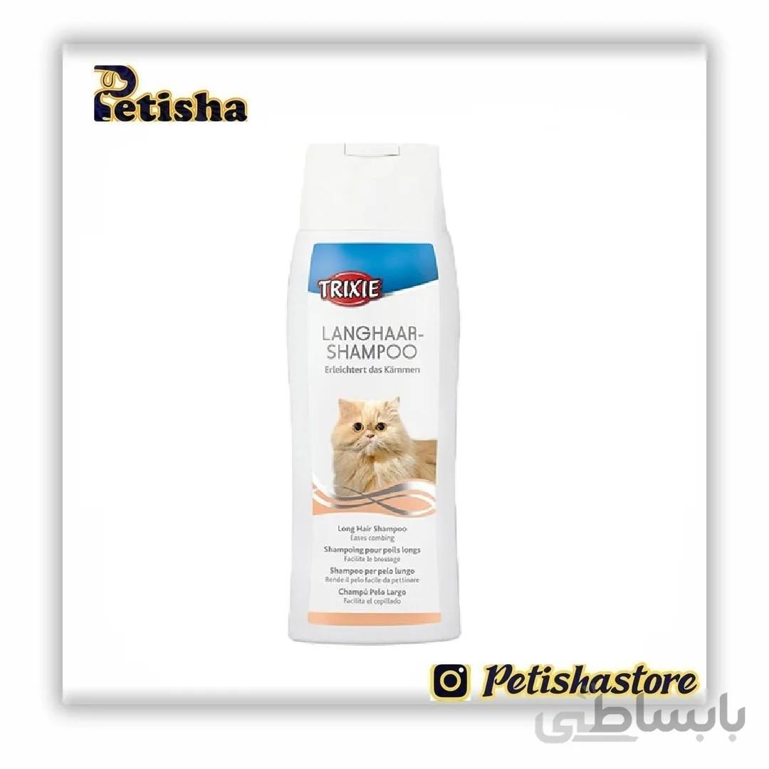 شامپو گربه تریکسی مدل Long Hair Shampoo حجم ۲۵۰ میلی لیتر