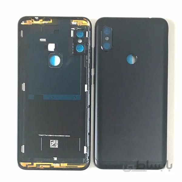 درب پشت گوشی ردمی نوت 6 شیائومی همراه با فریم Xiaomi Redmi Note 6 Housing- رنگ مشکی