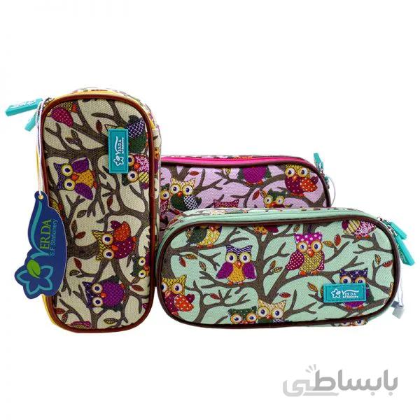 جامدادی وردا طرح جغدی کد S-805 ا Verda S-805 pencil case