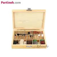 ست 100 عددی ابزار فرز مینیاتوری مناسب برای حکاکی و پرداخت ا 100 pieces polishing set