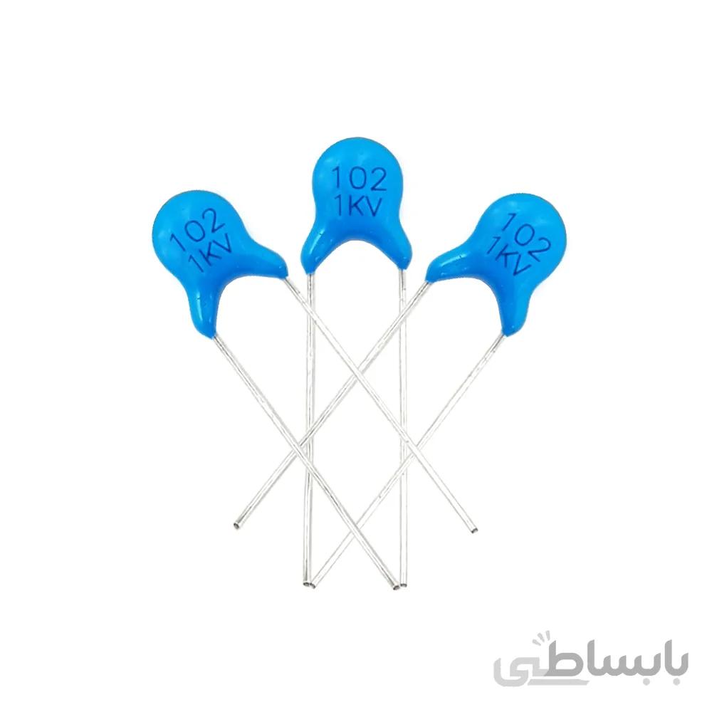 خازن مایلار P5 102-1KV