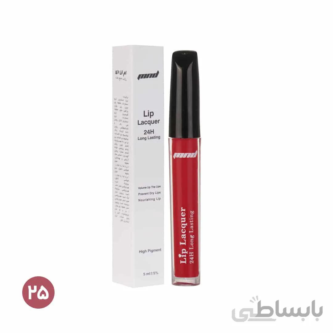 رژلب مایع ۲۴ ساعته ۵ میل شماره ۲۵