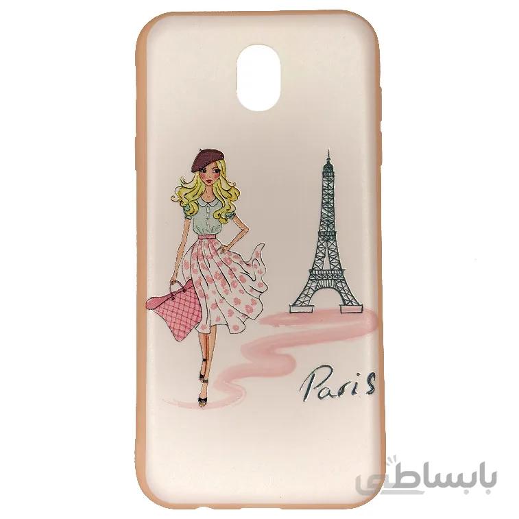کاور گوشی سامسونگ J7 pro طرح پاریس گرل برند Vip Design