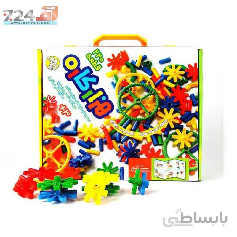 بازی فکری هزار کاره مدل 220 قطعه ساختنی