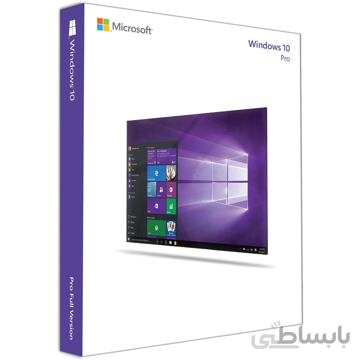 ویندوز اوریجینال 10 نسخه پرو Windows 10 Pro