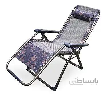 صندلی تاشو مسافرتی طرح گل دار