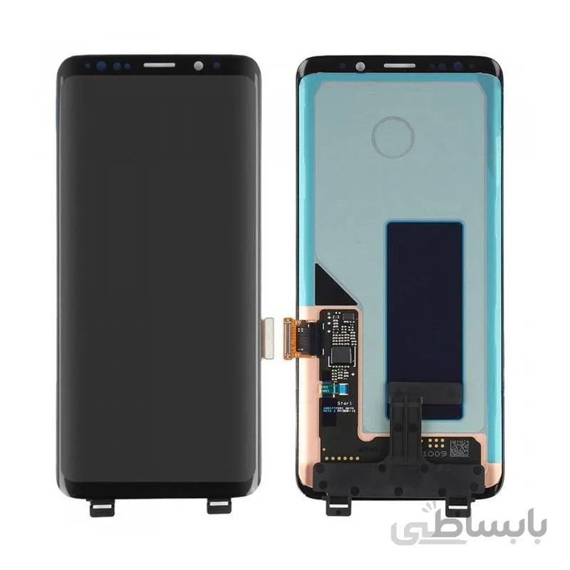 تاچ ال سی دی اصلی s9 g960 مشکی سرویس پک ا s9 g960 TOUCH LCD