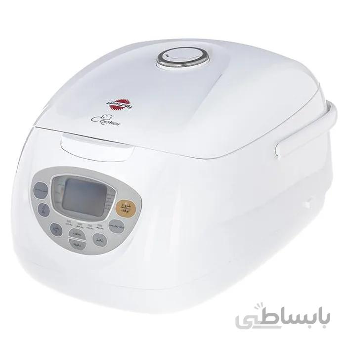 پلوپز دیجیتالی پارس خزر DMC-101P ا Pars Khazar DMC-101P Rice Cooker