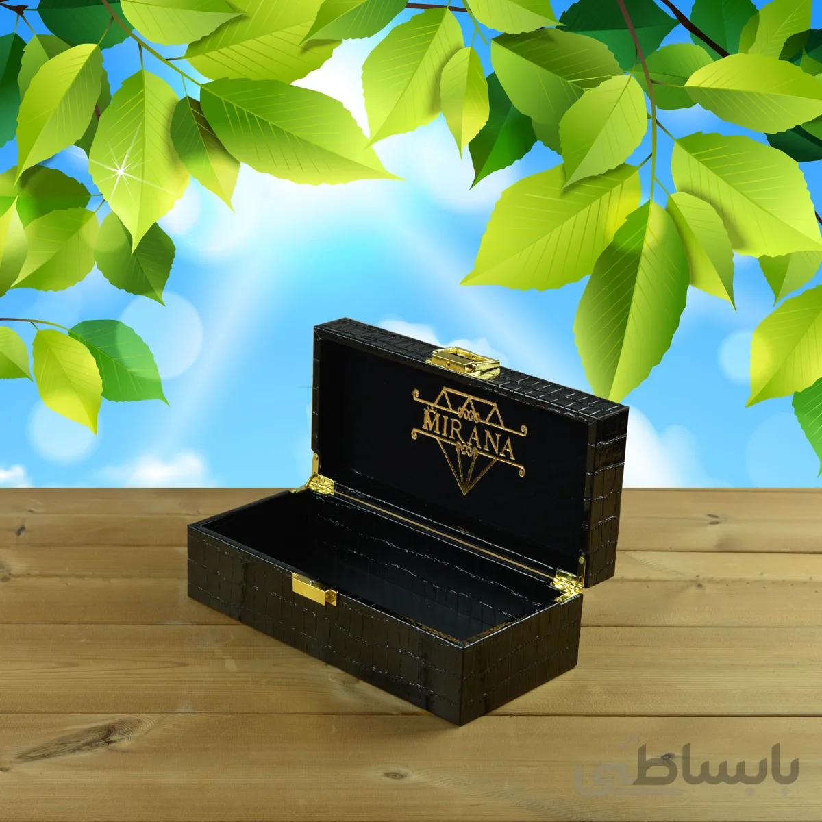 باکس کارد و چنگال چرمی میرانا
