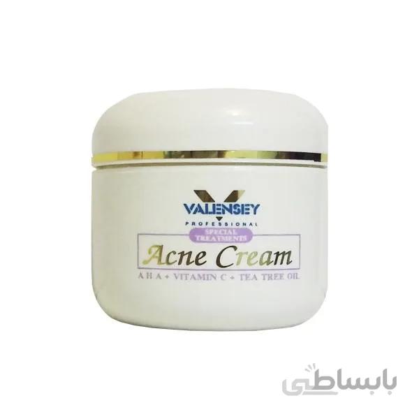 کرم ضدجوش و آکنه والنسی حاوی AHA حجم 50 میل – VALENSEY