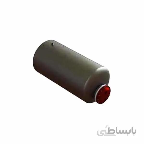 منبع کویل دار افقی کرویا مبدل ظرفیت 1200 لیتر